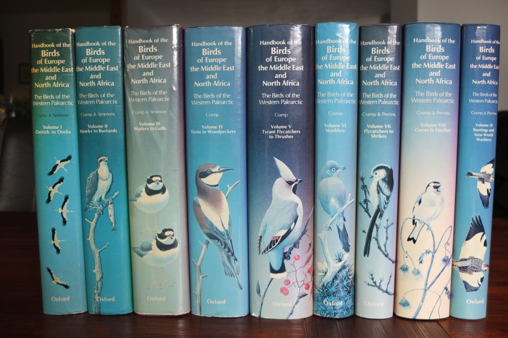 Handbook of the Birds of Europe the Middle East and North Africa Vol 1 t/m 9