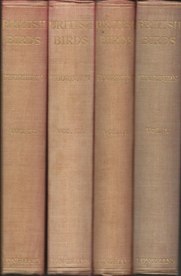 British Birds Volume 1 t/m 4