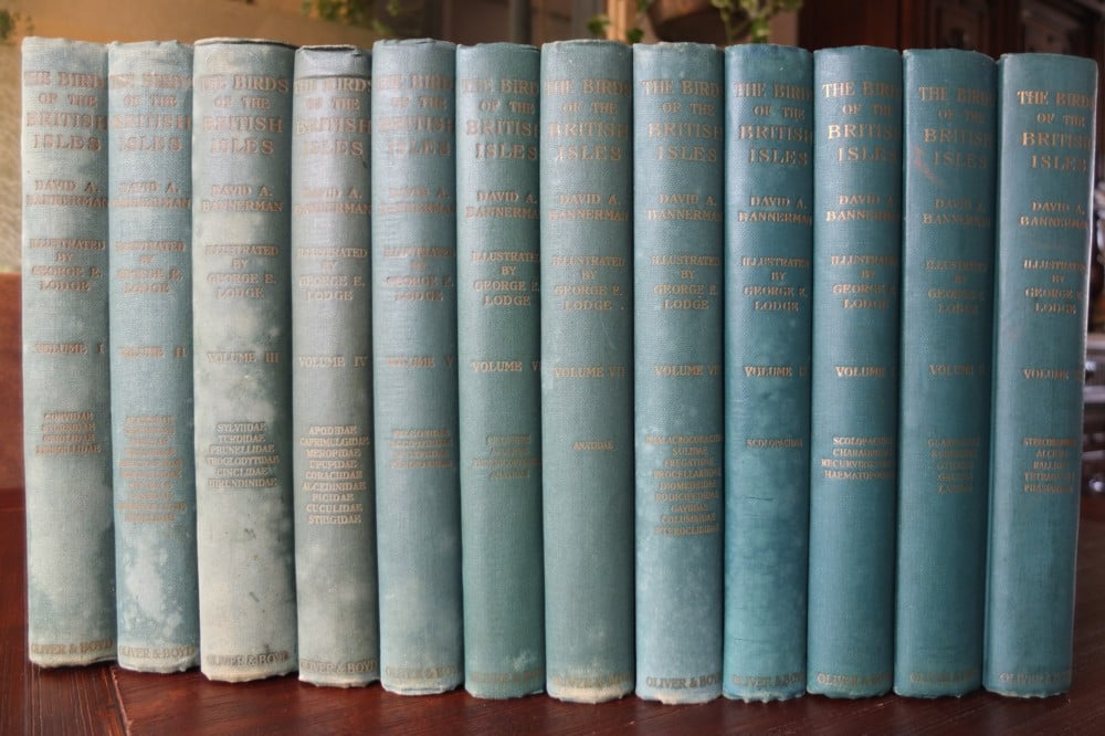 The Birds of the British Isles (12 volumes) GERESERVEERD)