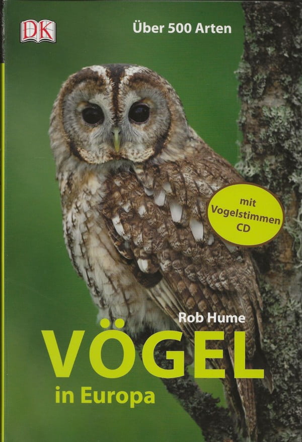 Vögel in Europa met CD
