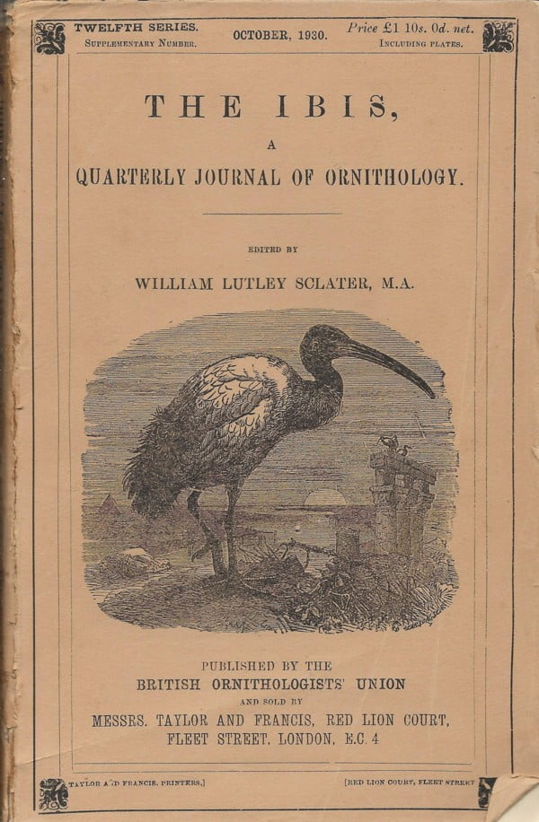 The Ibis : Review of the Genus Cisticola