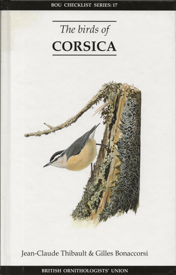 The Birds of Corsica - An annotated checklist