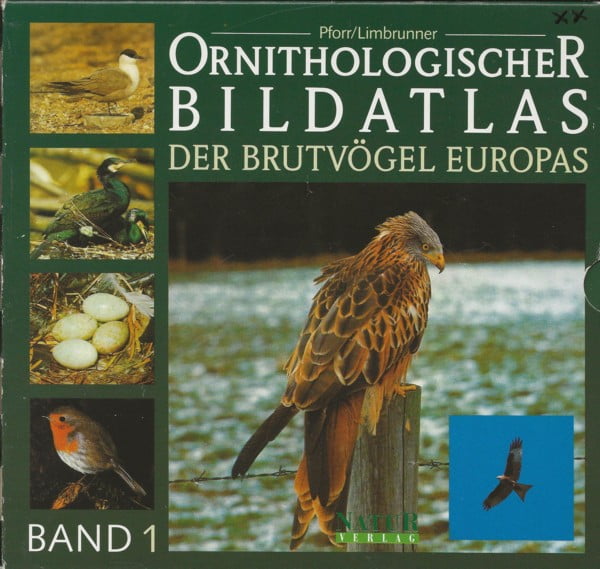 Ornithologischer Bildatlas der Brutvögel Europas band 1 en 2 in box