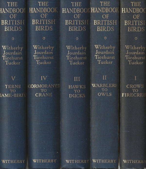 The Handbook of British Birds (5 Vol.)