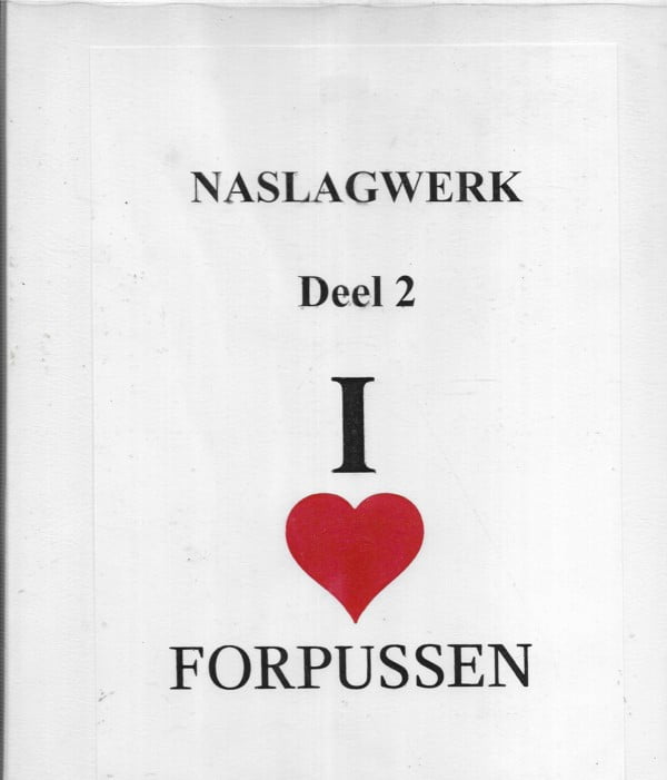 Naslagwerk Forpussen band 2