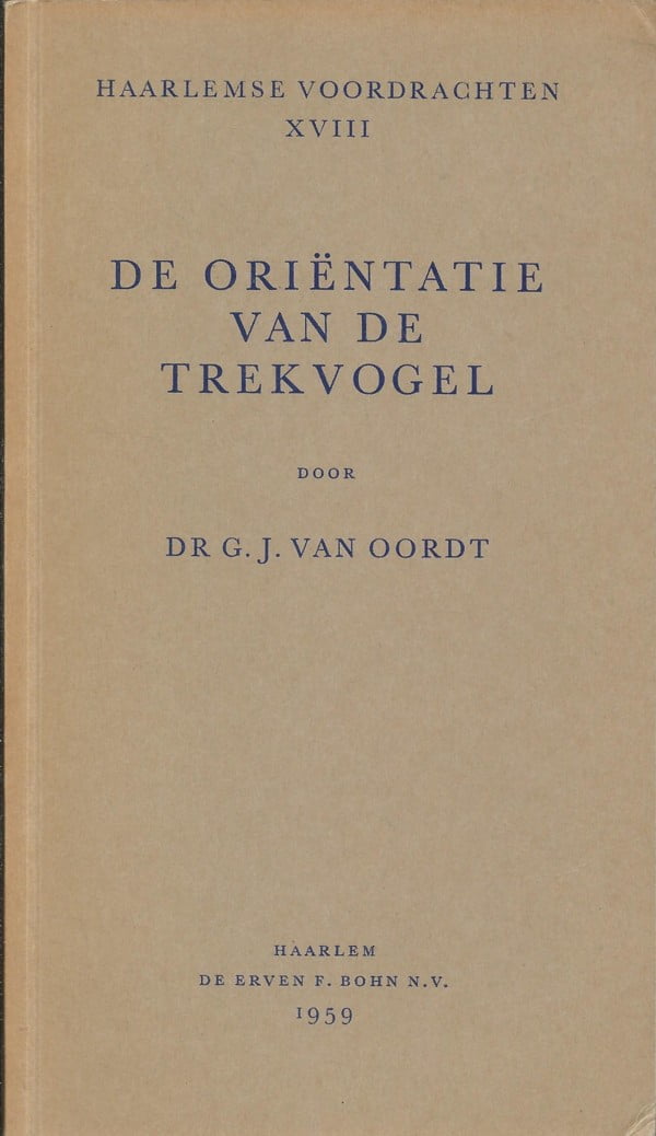 De oriëntatie van de trekvogel