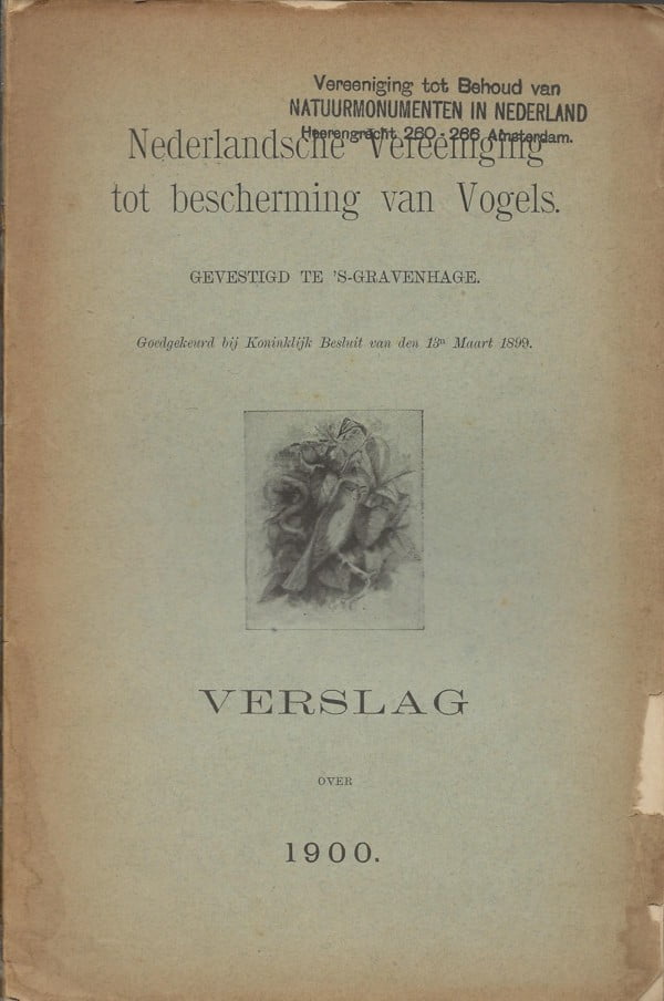 Nederlandsche Vereeniging tot Bescherming van Vogels Verslagen 1900 t/m 1902