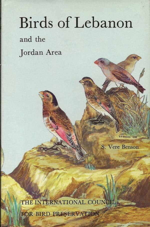 Birds of Lebanon and the Jordan Area