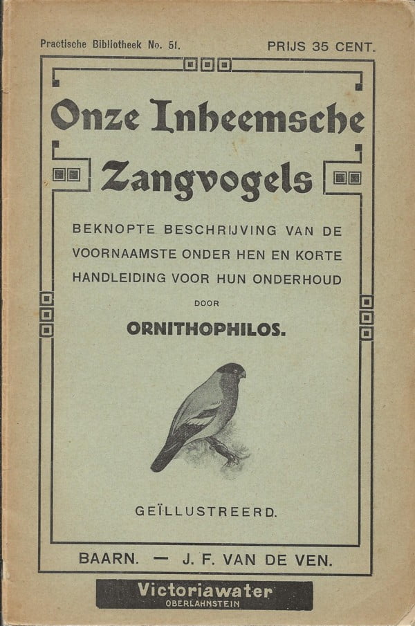 Onze Inheemsche Zangvogels