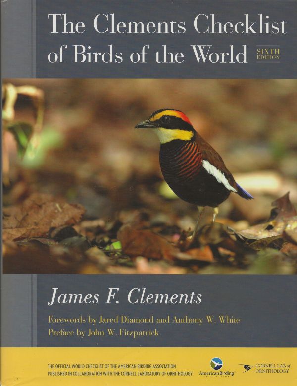 The Clements Checklist of the Birds of the World
