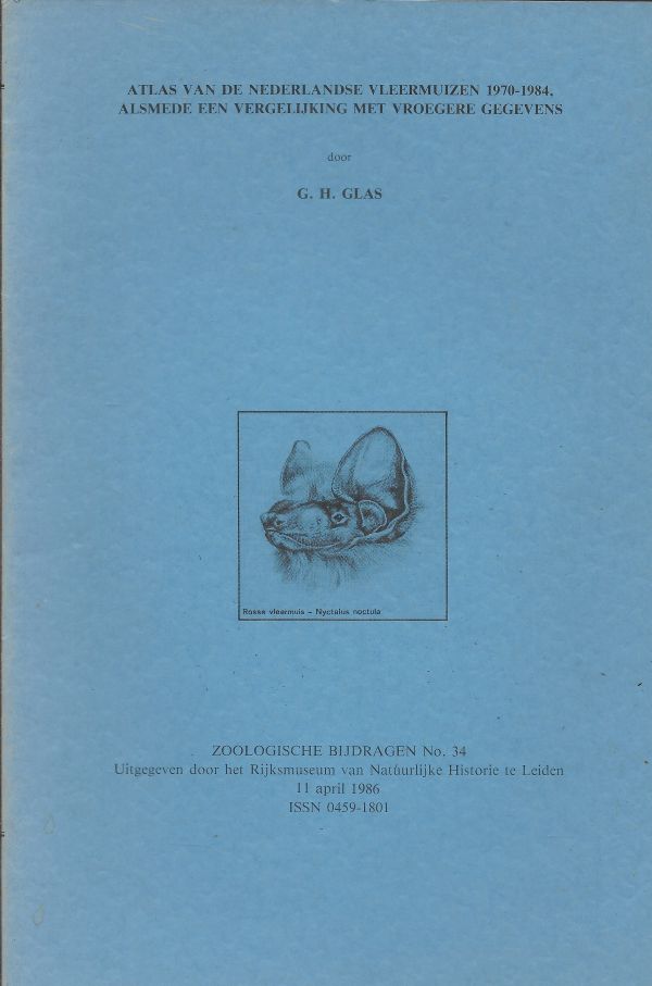 Atlas van de Nederlandse Vleermuizen 1970-1984