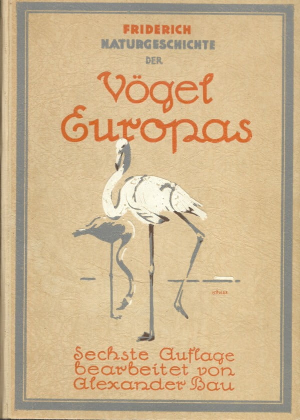 Naturgeschichte der Vögel Europas