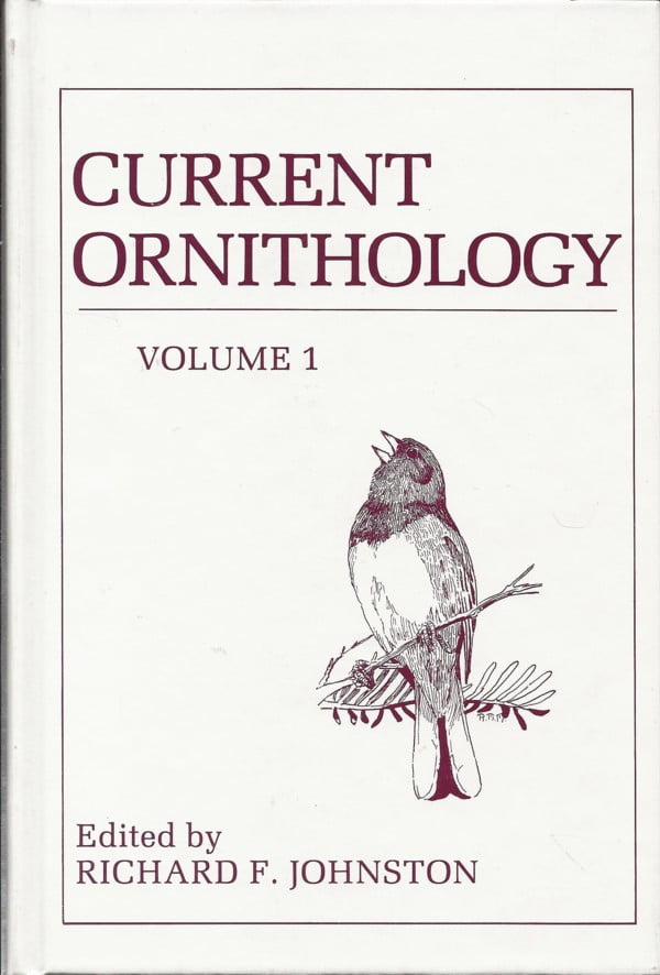 Current Ornithology Volume 1 t/m 5