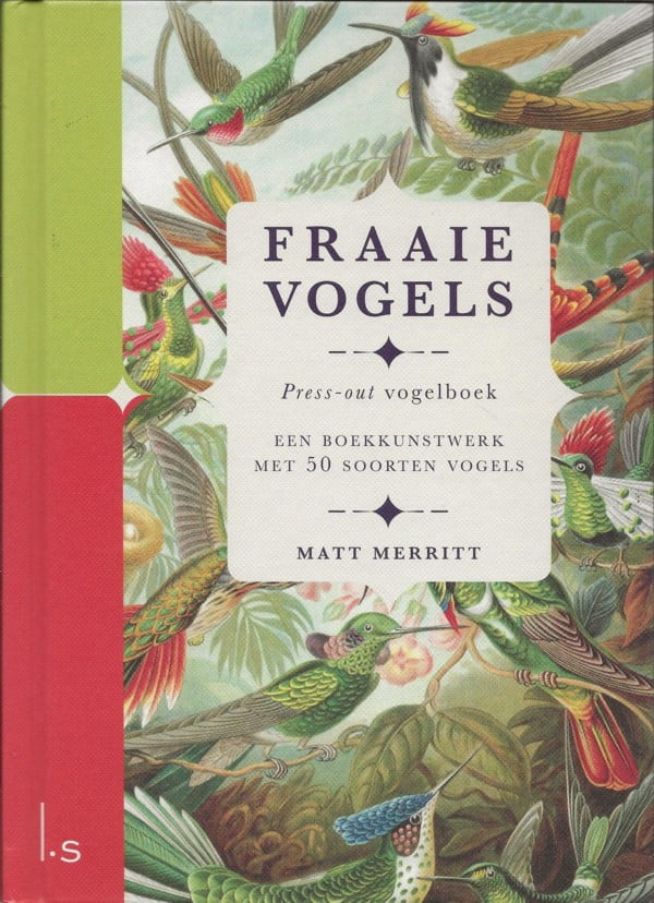 Fraaie Vogels - Press-out vogelboek