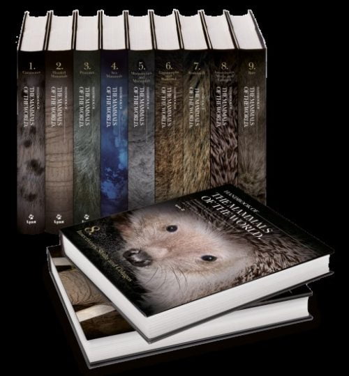 Handbook of the Mammals of the World Volume 1 t/m 9